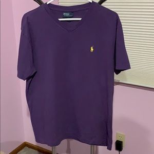 Purple Polo Ralph Lauren Tee